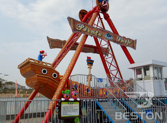 viking ship amusement ride