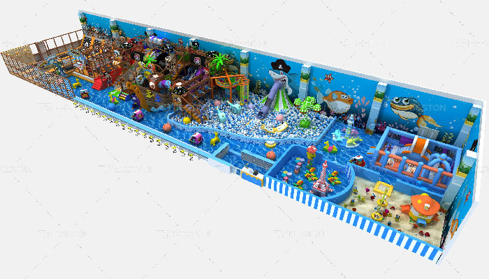 Ocean theme indoor playground